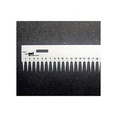 Gibco-BRL 15 cm mylar, sharkstooth, 33 wells, .35mm thick CMS33-035