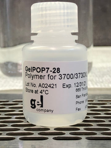 Polymer for 3730/3730xl DNA Analyzers, 28mL GelPOP7-28