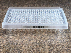 For ABI 96 well PCR detection plate, semi skirted, raised skirt MAP100C