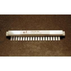 OWL Scientific B2 and B3 comb, 20 well, 1.0mm thick COL20-100