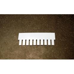 OWL Scientific P8 Comb, 0.8mm thick, 10 tooth P8-1010-10-0.8
